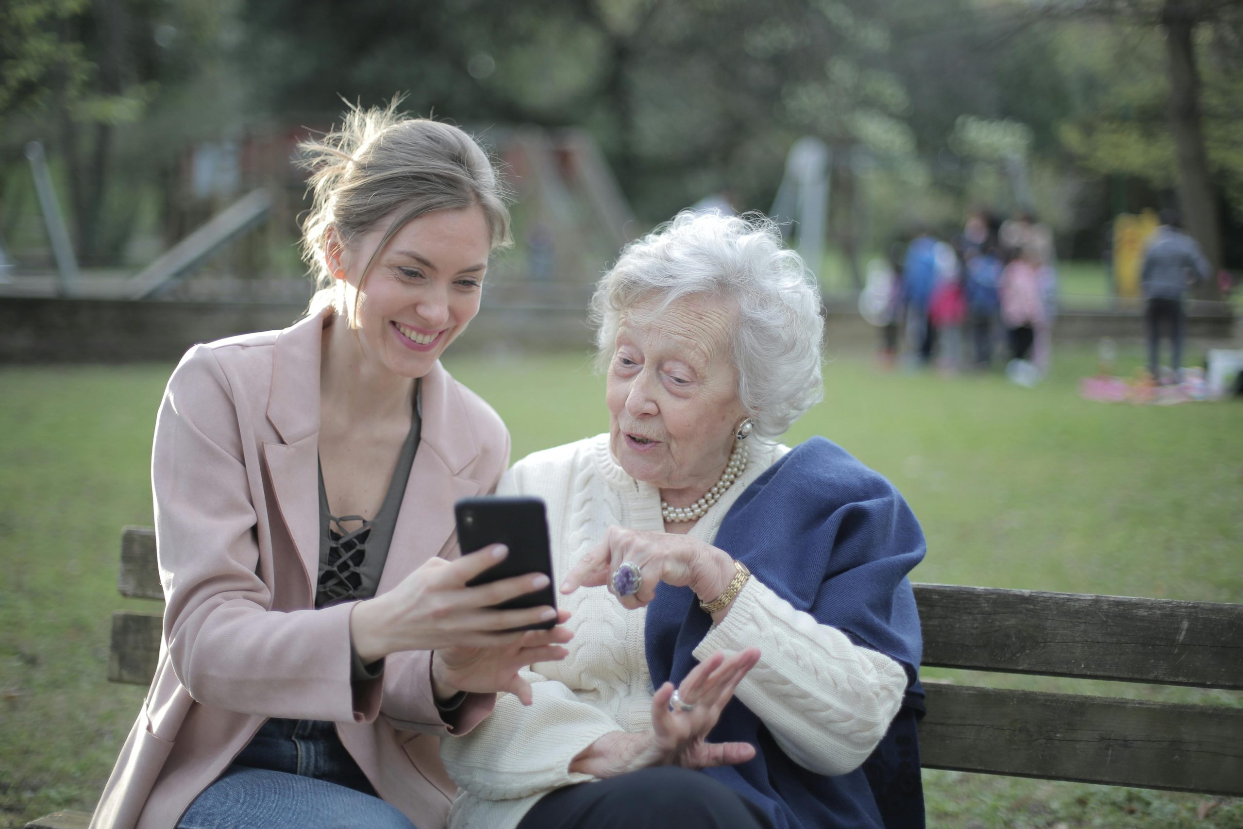 Happy family enjoying outdoor activities in suburban neighborhood with mature trees